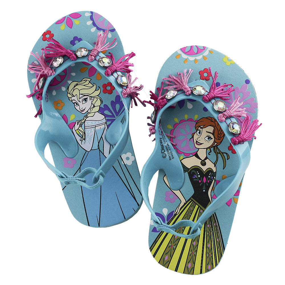 elsa frozen flip flops